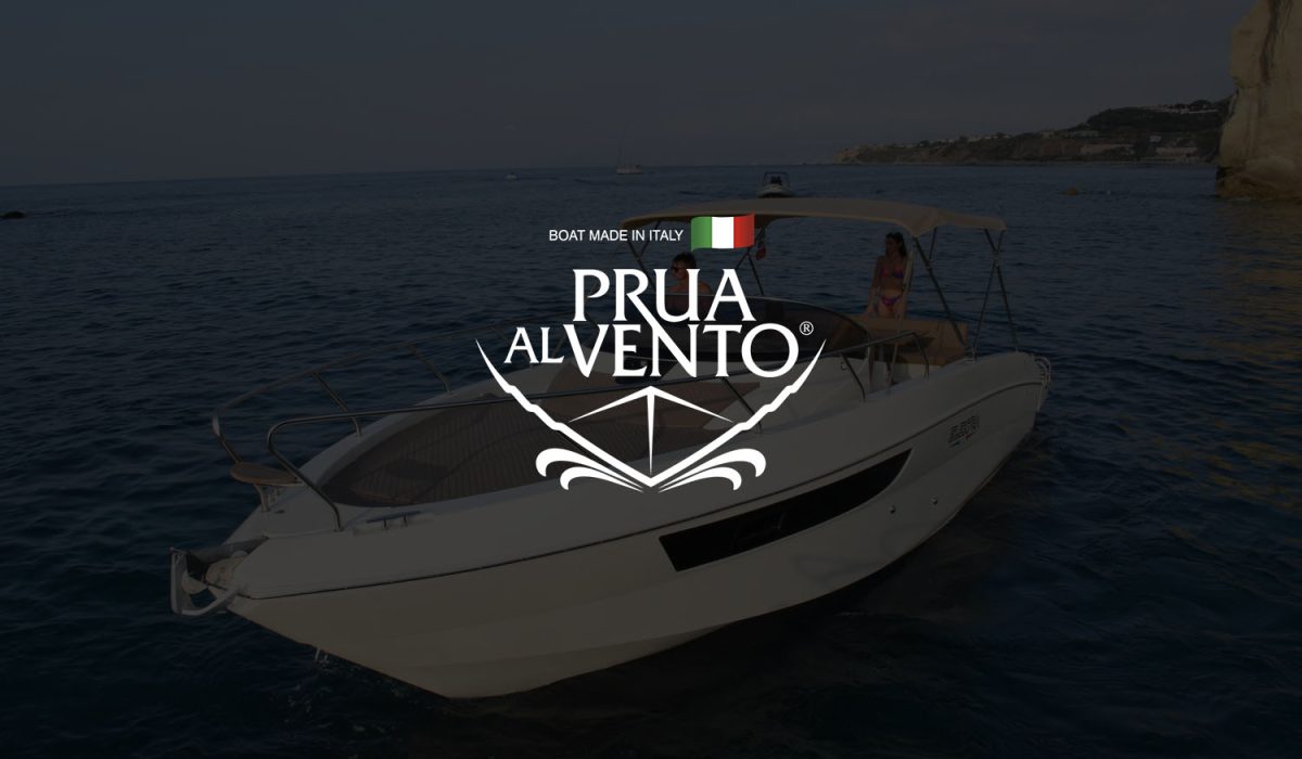 Prodaly Nautisme - Gamme Prua Al Vento - Thor - Jaguar - huracàn - Elektra - bateaux neufs - LOGO Prua Al Vento